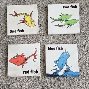 Colorful Fish Art Set